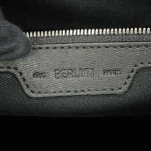 将图像加载到图库查看器中,Berluti City Break 2wayTote Bag Black PVC Leather