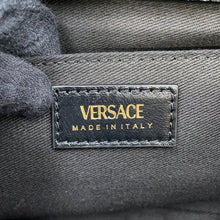 将图像加载到图库查看器中,Gianni Versace Medusa Chain Tote Bag Black1021383-1A15033 Leather Size Small