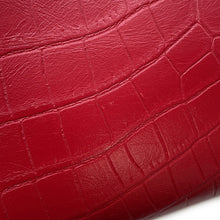 将图像加载到图库查看器中,SAINT LAURENT PARIS Jour 2wayBag Red392032 Embossed Leather