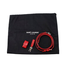 将图像加载到图库查看器中,SAINT LAURENT PARIS Jour 2wayBag Red392032 Embossed Leather