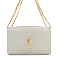 将图像加载到图库查看器中,SAINT LAURENT PARIS Kate Chain Shoulder Bag Champagne Gold364021 Leather