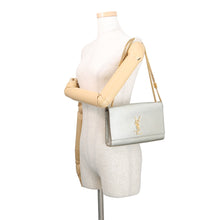 将图像加载到图库查看器中,SAINT LAURENT PARIS Kate Chain Shoulder Bag Champagne Gold364021 Leather