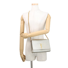 将图像加载到图库查看器中,SAINT LAURENT PARIS Kate Chain Shoulder Bag Champagne Gold364021 Leather