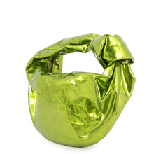 Load image into Gallery viewer, Bottega Veneta Jody Metallic Crush Handbag Light Green651876V1W803530 Patent Leather Size Mini