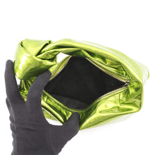 Load image into Gallery viewer, Bottega Veneta Jody Metallic Crush Handbag Light Green651876V1W803530 Patent Leather Size Mini