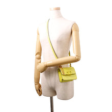 Load image into Gallery viewer, Valentino Garavani V sling Shoulder Bag Yellow Leather