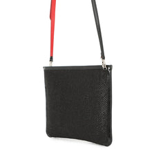 将图像加载到图库查看器中,Christian Louboutin Studded Shoulder Bag Black Patent Leather