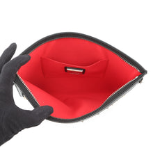 将图像加载到图库查看器中,Christian Louboutin Studded Shoulder Bag Black Patent Leather