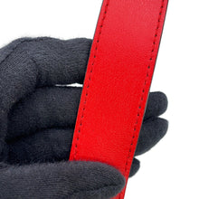 Load image into Gallery viewer, Christian Louboutin Sky Pouch Shoulder Bag Black/Red Sequins Leather