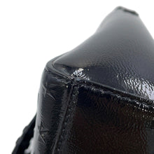 Load image into Gallery viewer, JIMMY CHOO Pegasus 2-way Tote Bag Black Patent Leather Size Mini