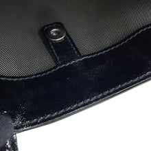 Load image into Gallery viewer, JIMMY CHOO Pegasus 2-way Tote Bag Black Patent Leather Size Mini