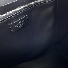 Load image into Gallery viewer, Valentino Garavani Logo Shopper Tote Bag Black/WhiteUY2B0963GTC Leather