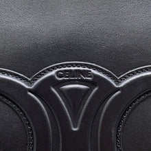将图像加载到图库查看器中,CELINE Cuir Triomphe bucket bag Black113783DU3 Leather Size Small