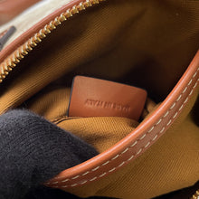 将图像加载到图库查看器中,CELINE Triomphe 2-way Boston Bag Brown/Beige197582 PVC Leather