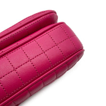 将图像加载到图库查看器中,CELINE C Chain Shoulder Bag Pink188403 Leather Size Small