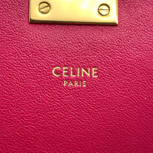 将图像加载到图库查看器中,CELINE C Chain Shoulder Bag Pink188403 Leather Size Small