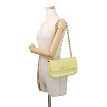 将图像加载到图库查看器中,CELINE Mono Chrome Chain Shoulder Bag Yellow111273EPZ Leather