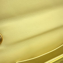 将图像加载到图库查看器中,CELINE Mono Chrome Chain Shoulder Bag Yellow111273EPZ Leather