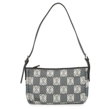 Load image into Gallery viewer, LOEWE Anagram AccessoriesPouch Navy/White Canvas Leather