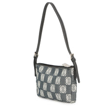 Load image into Gallery viewer, LOEWE Anagram AccessoriesPouch Navy/White Canvas Leather