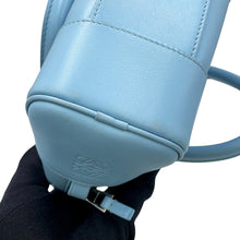 将图像加载到图库查看器中,LOEWE Amazona Shoulder Bag Dusty blueA039N21X01 Calf Leather Size 16