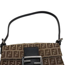 将图像加载到图库查看器中,FENDI Zucchino mamma bucket Beige/Brown8BK005 Canvas Leather Size Mini