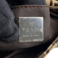 将图像加载到图库查看器中,FENDI Zucchino mamma bucket Beige/Brown8BK005 Canvas Leather Size Mini