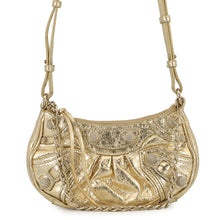 将图像加载到图库查看器中,BALENCIAGA Le Cagoule Shoulder Bag Gold695814 Leather