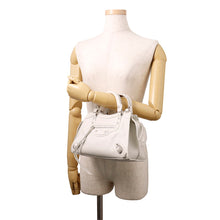 Load image into Gallery viewer, BALENCIAGA Neo-classic 2-way bag White679231 Leather