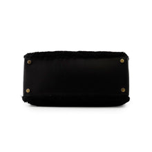 Load image into Gallery viewer, BALENCIAGA PadlockNude Black347235 Fur Leather
