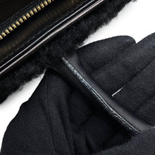 Load image into Gallery viewer, BALENCIAGA PadlockNude Black347235 Fur Leather