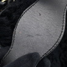 Load image into Gallery viewer, BALENCIAGA PadlockNude Black347235 Fur Leather