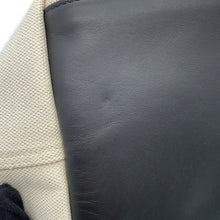 将图像加载到图库查看器中,BALENCIAGA Navy Cabas Tote Bag White/Black339933 Canvas Leather Size S