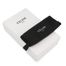 将图像加载到图库查看器中,CELINE Round Zip Long Wallet Gray10B553BEL Leather