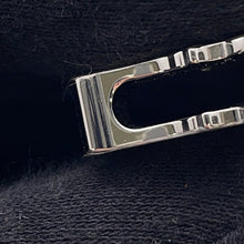 将图像加载到图库查看器中,HERMES Quadrije Horse TwillyRing Brown/Silverv Metal
