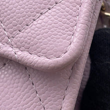 将图像加载到图库查看器中,CHANEL Matelasse Chain wallet Light PinkAP0238 Caviar Leather