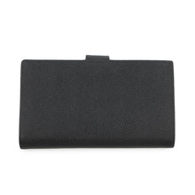 Load image into Gallery viewer, CHANEL CC Logo Kiss Lock Nagai Cloth BlackA13498 Caviar Leather