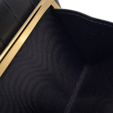 Load image into Gallery viewer, CHANEL CC Logo Kiss Lock Nagai Cloth BlackA13498 Caviar Leather