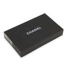 将图像加载到图库查看器中,CHANEL CC Logo Kiss Lock Nagai Cloth BlackA13498 Caviar Leather