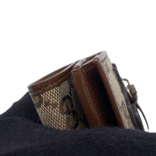 Load image into Gallery viewer, GUCCI The Hacker Compact Wallet Brown/Beige681708 Canvas/Leather
