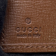 将图像加载到图库查看器中,GUCCI The Hacker Compact Wallet Brown/Beige681708 Canvas/Leather