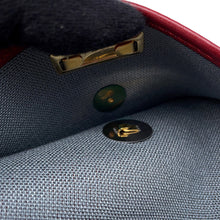 Load image into Gallery viewer, Dior Trotter Chain Shoulder Bag Red Leather