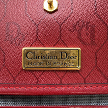 Load image into Gallery viewer, Dior Trotter Chain Shoulder Bag Red Leather