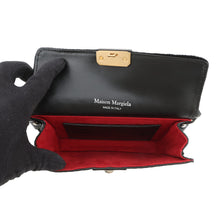 Load image into Gallery viewer, Maison Margiela Maison Margiela NewLock Horizontal Shoulder Bag Black/BeigeSB1WD0005P5019H1658 Leather Velour Canvas