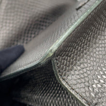将图像加载到图库查看器中,BVLGARI Serpenti Chain Shoulder Bag Silver290543 Molten Karung