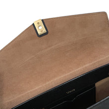 将图像加载到图库查看器中,Valextra Valextra Iside Clutch Shoulder Bag Black Leather