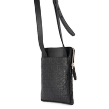 Load image into Gallery viewer, Ferragamo Gancini Shoulder Bag Black240311 745006 Calf Leather