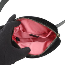 Load image into Gallery viewer, GUCCI GG Marmont Crossbody Bag Black/Pink476434 493075 Leather Velour