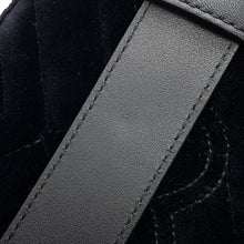 Load image into Gallery viewer, GUCCI GG Marmont Crossbody Bag Black/Pink476434 493075 Leather Velour