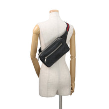 将图像加载到图库查看器中,GUCCI GG Supreme Crossbody Bag Black474293 GG Supreme Leather